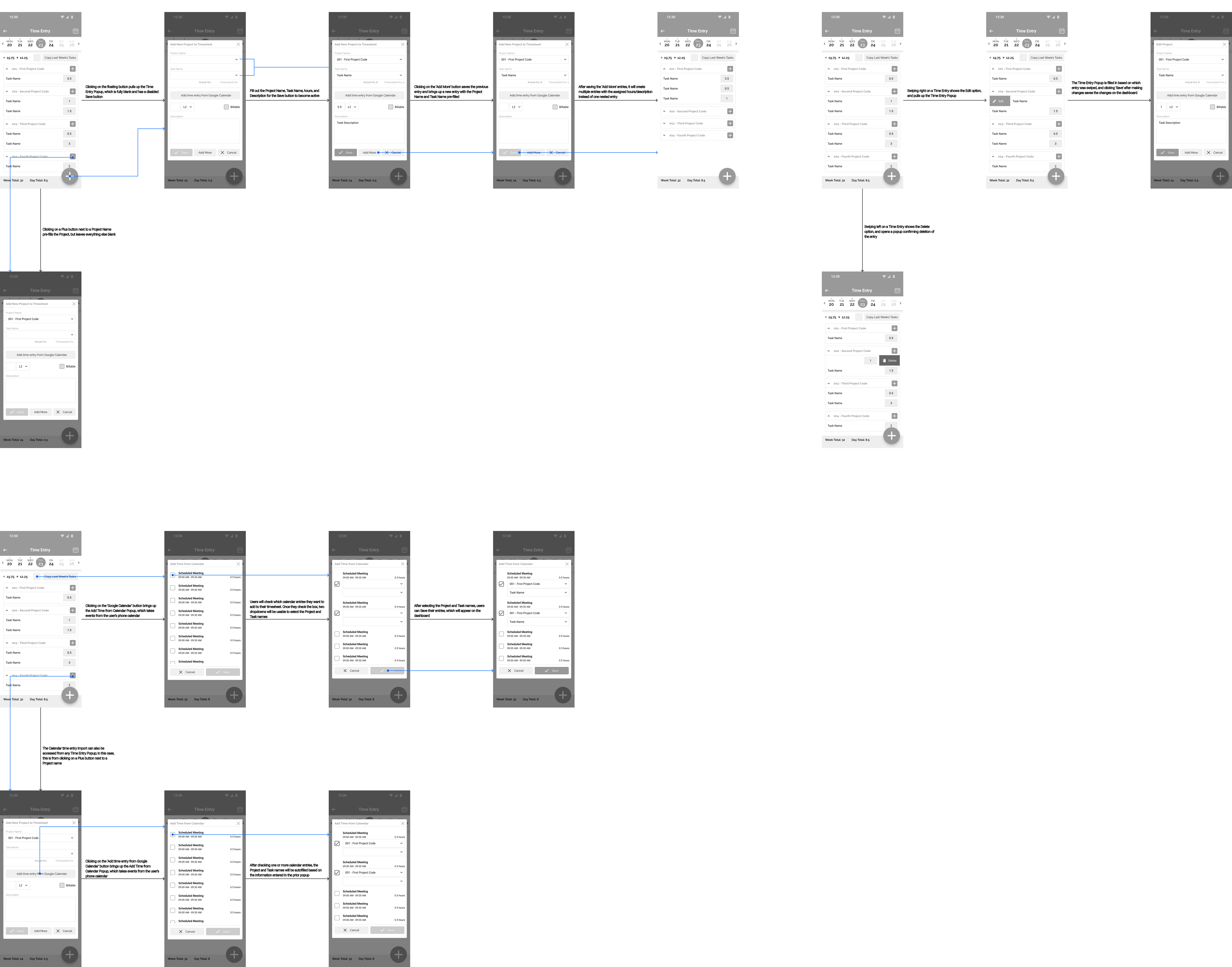 Mid-Fi User Flow 1